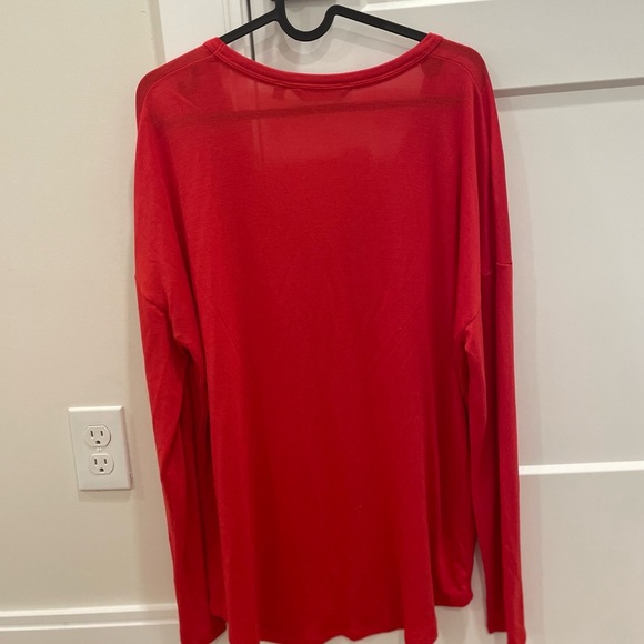 Athleta Red Women's Sweatshirt - Picture 4 of 5